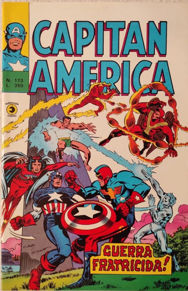 CAPITAN AMERICA ed. corno n. 113