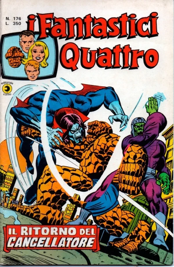 I Fantastici Quattro ed. Corno n. 176