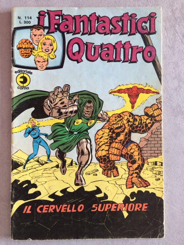 I Fantastici Quattro ed. Corno n. 114