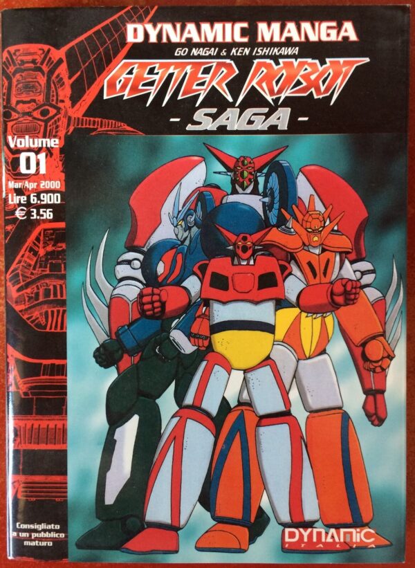 GETTER ROBOT SAGA n.1 - volume unico - Dynamic [CAM]