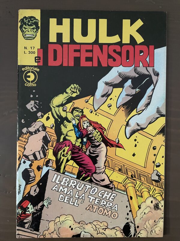 hulk e i difensori n. 17 corno