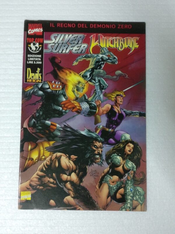 Silver Surfer Witchblade - Il regno del demonio zero - marvel Top Cow edizione limitata _