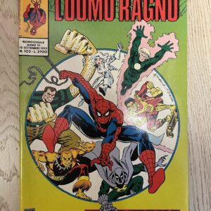 Uomo Ragno n. 103 Marvel Italia Spiderman