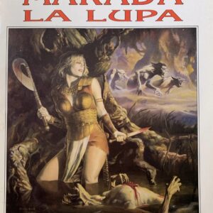 MARADA LA LUPA Bolton/Claremont -BEST COMICS n. 1 COMIC ART