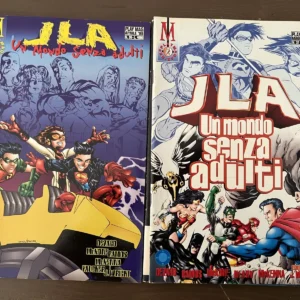 JLA Un mondo senza adulti completa - PLAY MAGAZINE n. 35 e 36 Play Press_