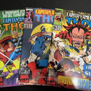 CAPITAN AMERICA e THOR n. 9-10-11 Ed. Marvel Italia [MAR]