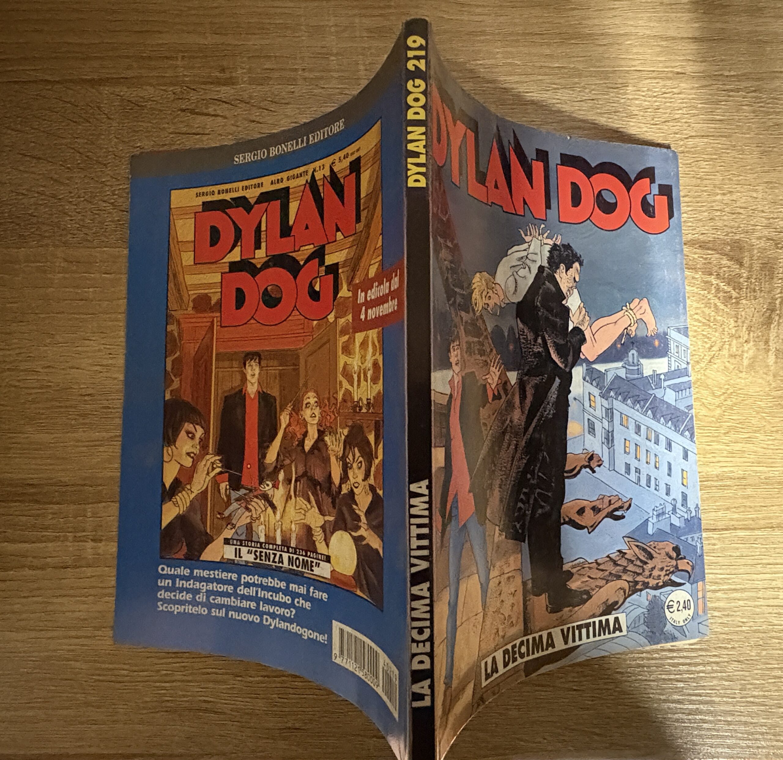 DYLAN DOG n. 219 La decima vittima - Bonelli