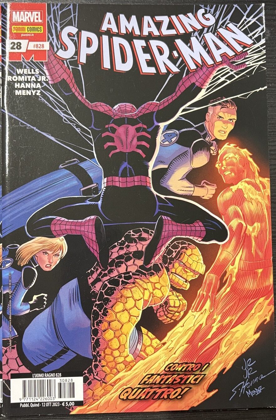 Amazing Spiderman n. 28 - n. 828 Uomo Ragno - Panini Comics