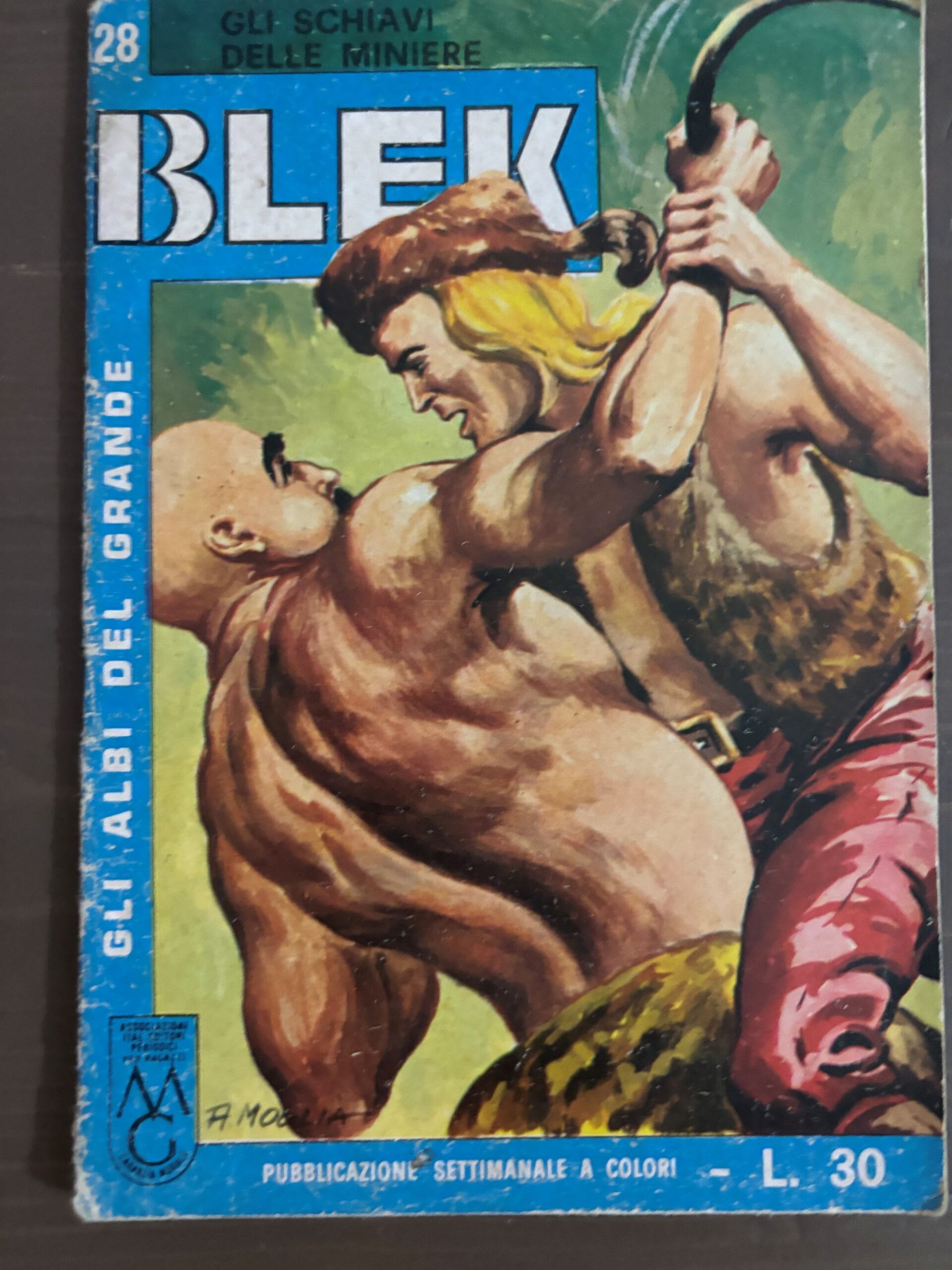 gli Albi del GRANDE BLEK n° 28 originale ed. Dardo