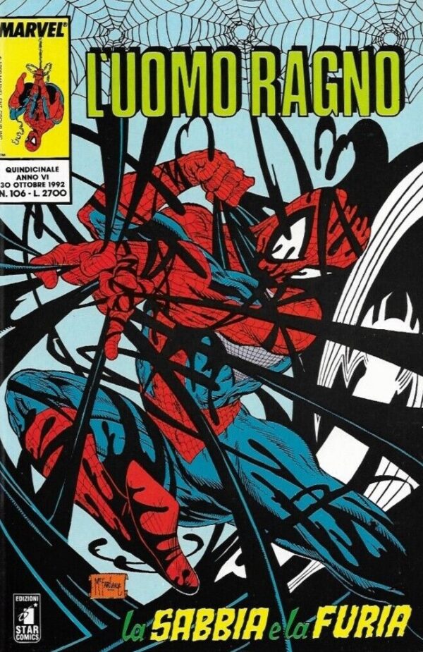 Uomo Ragno n. 106 Star Comics Spiderman Venom