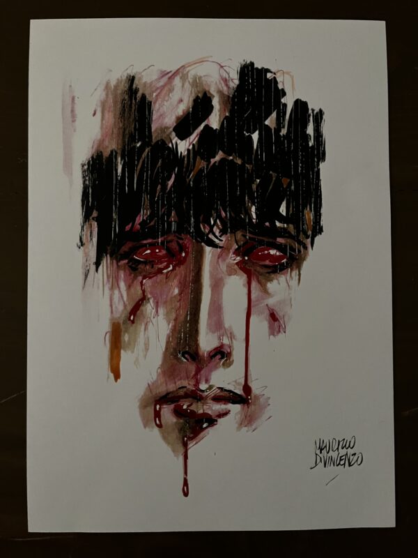 Dylan Dog - original Artwork Maurizio Di Vincenzo -  stampa
