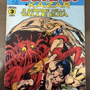 CONAN e KAZAR n. 20 Ed. Corno 1975