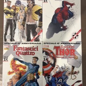 Uomo Ragno, F4, Cap, Thor, SPECIALE 10° ANNIVERSARIO - ED. MARVEL 2004