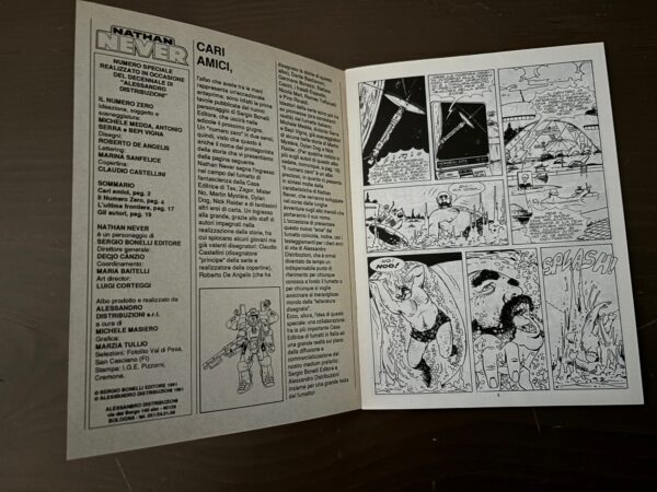 Nathan Never n.0 originale del 1991 - Il numero zero - Alessandro Distribuzioni - immagine 4