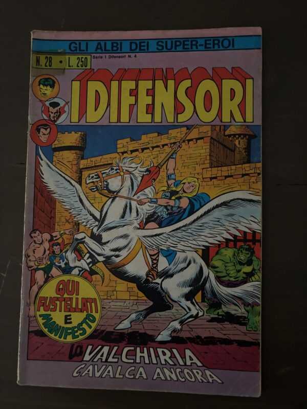 ASE-ALBI DEI SUPER-EROI CORNO n. 28 - serie I Difensori 4