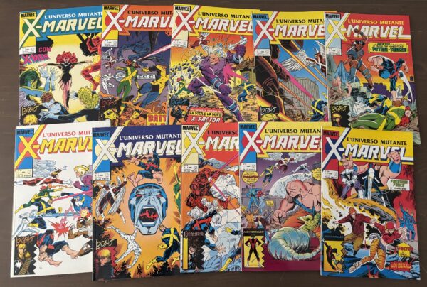 X-Marvel L'universo mutante da n. 1 a 10 - Play Press