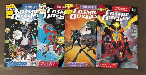 Cosmic Odissey completa vol.1 a 4 Play Extra n.2-3-4-5 ediz. Play Press
