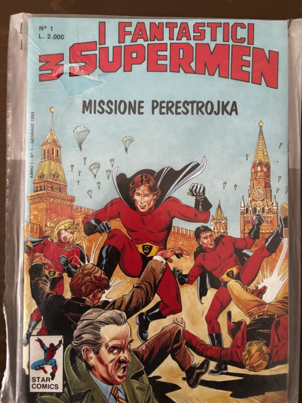 I Fantastici 3 Supermen n.1 - Star Comics 1988