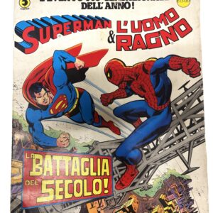 Superman & L'Uomo Ragno La battaglia del secolo - Ed. Corno 1976