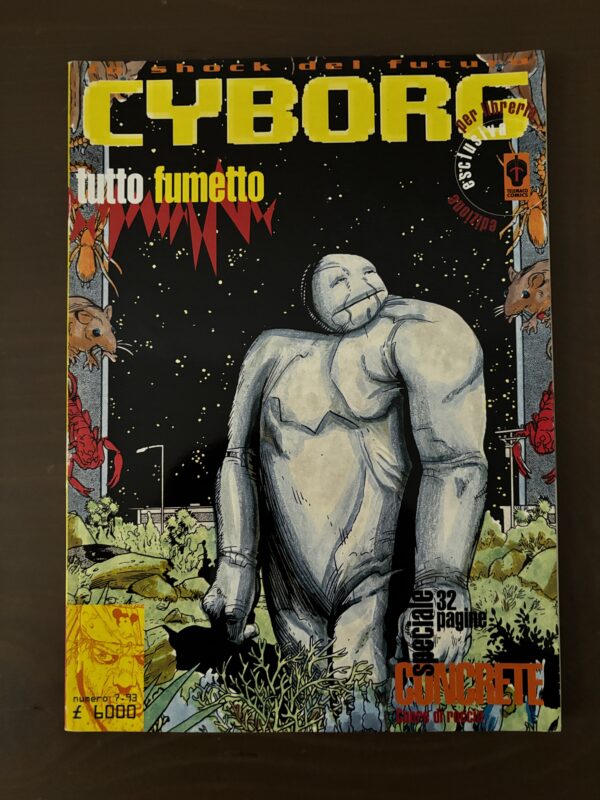 Cyborg n.7 del 1993 - Telemaco Comics