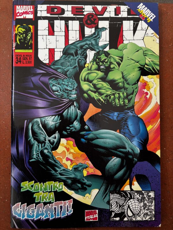 DEVIL E HULK n. 34 - ed. Marvel Italia