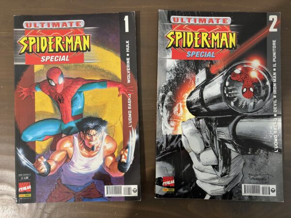 ultimate spiderman special n.1 e 2 marvel italia