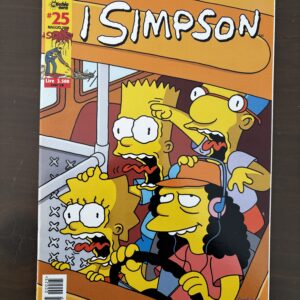 I SIMPSON n. 25 BONGO COMICS MACCHIA NERA
