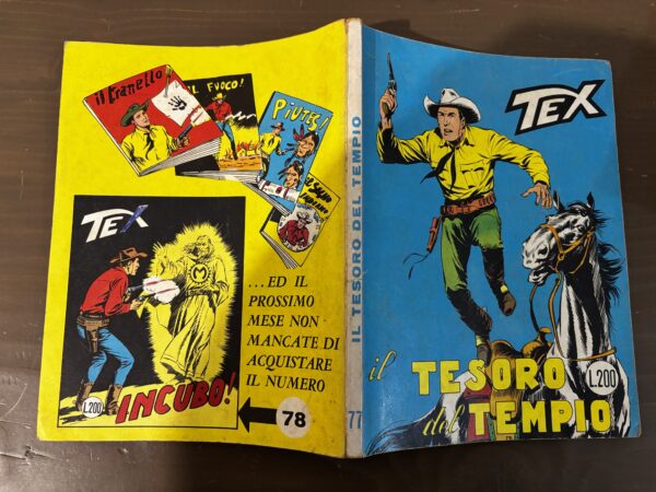 TEX n.77 PRIMA EDIZIONE LIRE 200 - 1966