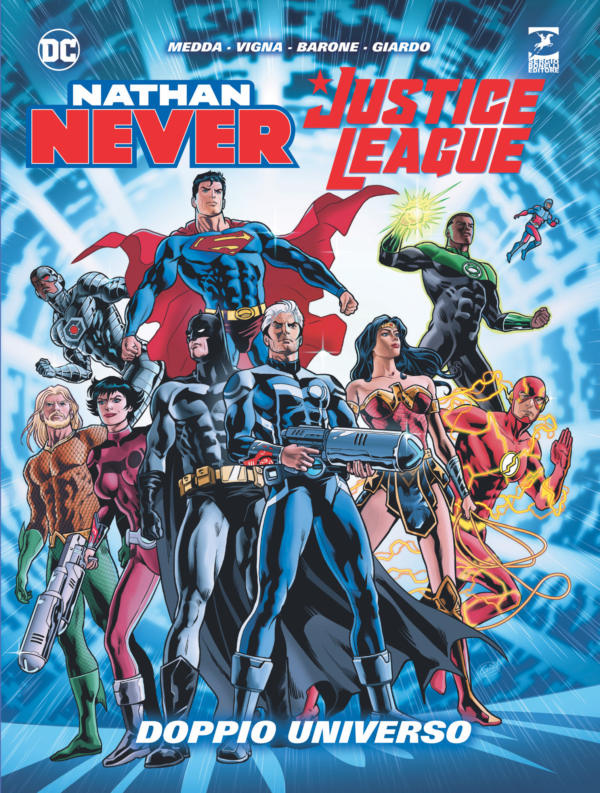 Nathan Never / Justice League – Doppio Universo – Sergio Bonelli Editore