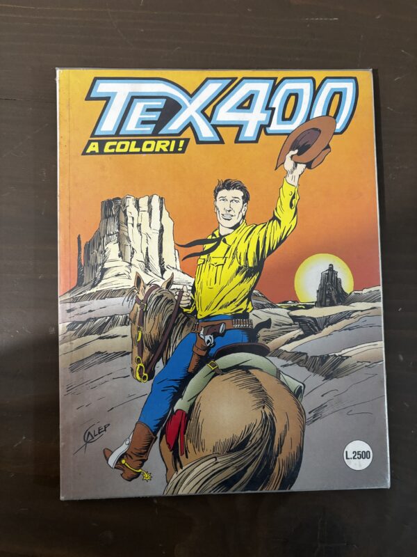 TEX n. 400 PRIMA EDIZIONE LIRE 2500 1994