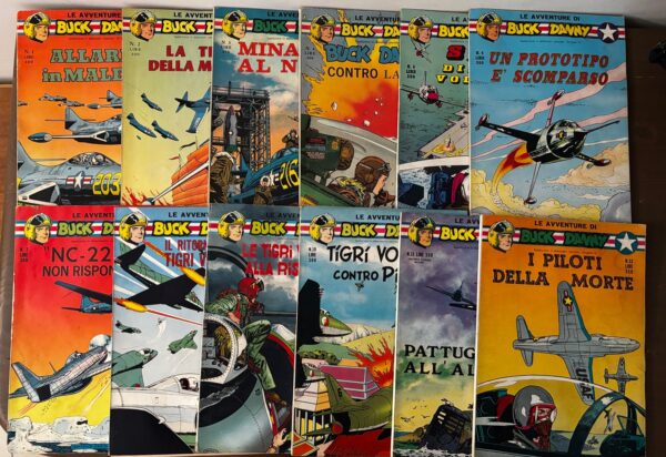Le avventure di Buck Danny da 1 a 23 sequenza completa - Cenisio 1967 - immagine 4