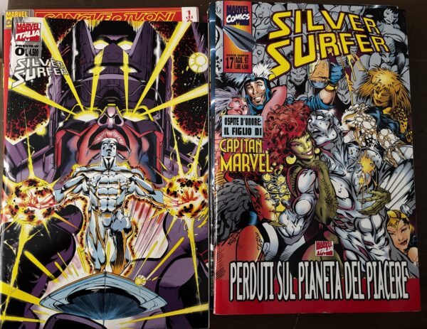SILVER SURFER da n. 0 a 17 Panini Marvel