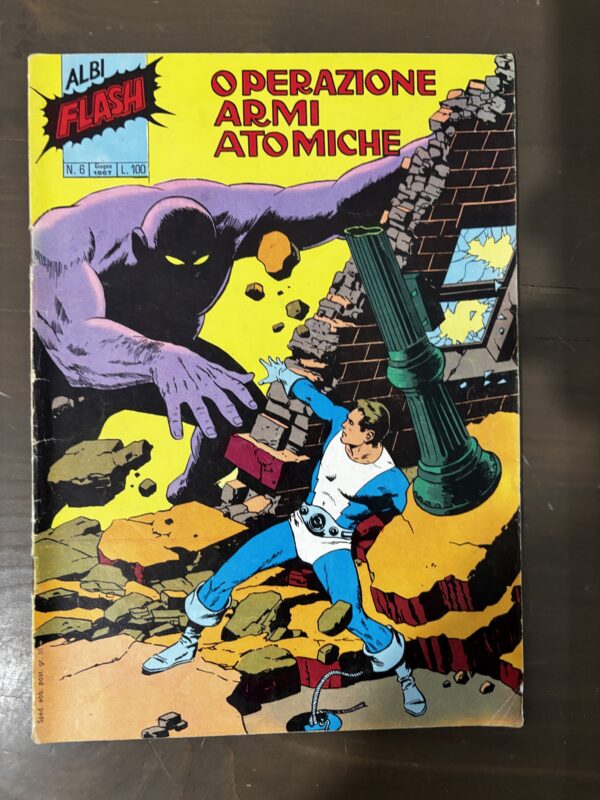 ALBI FLASH n. 3 originale Ed. Fratelli Spada 1966/1967