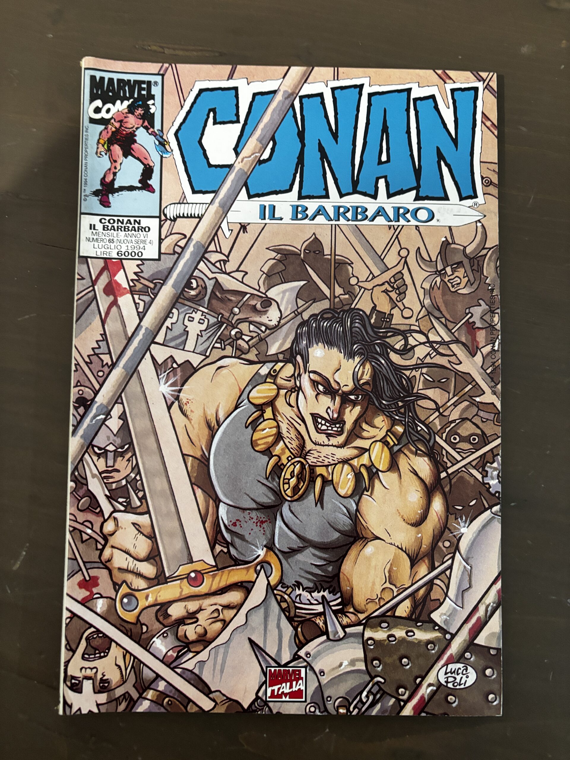 CONAN IL BARBARO n. 65 (numerazione COMIC ART NUOVA SERIE n. 4) - MARVEL ITALIA