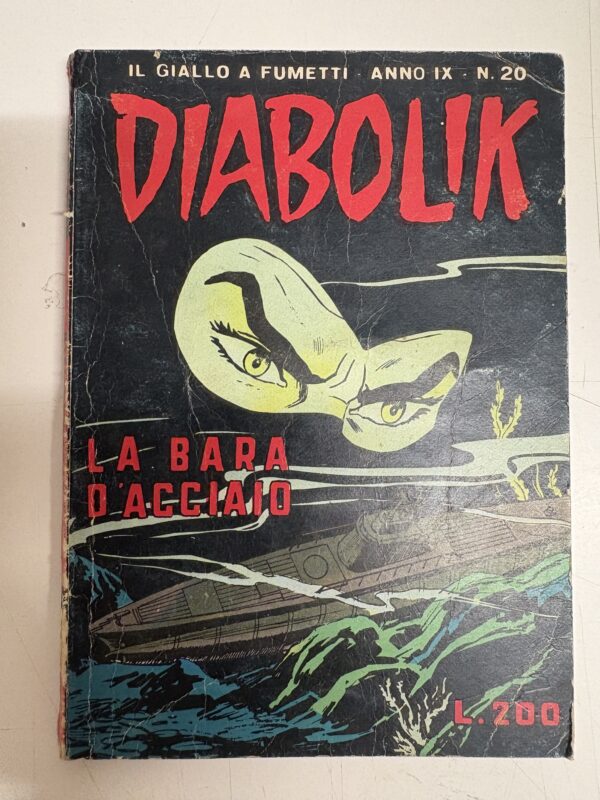 DIABOLIK  anno IX (9) n. 20 ASTORINA - ANNO 1970