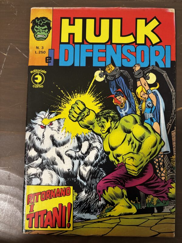 Hulk e i difensori n. 3 Ed. Corno