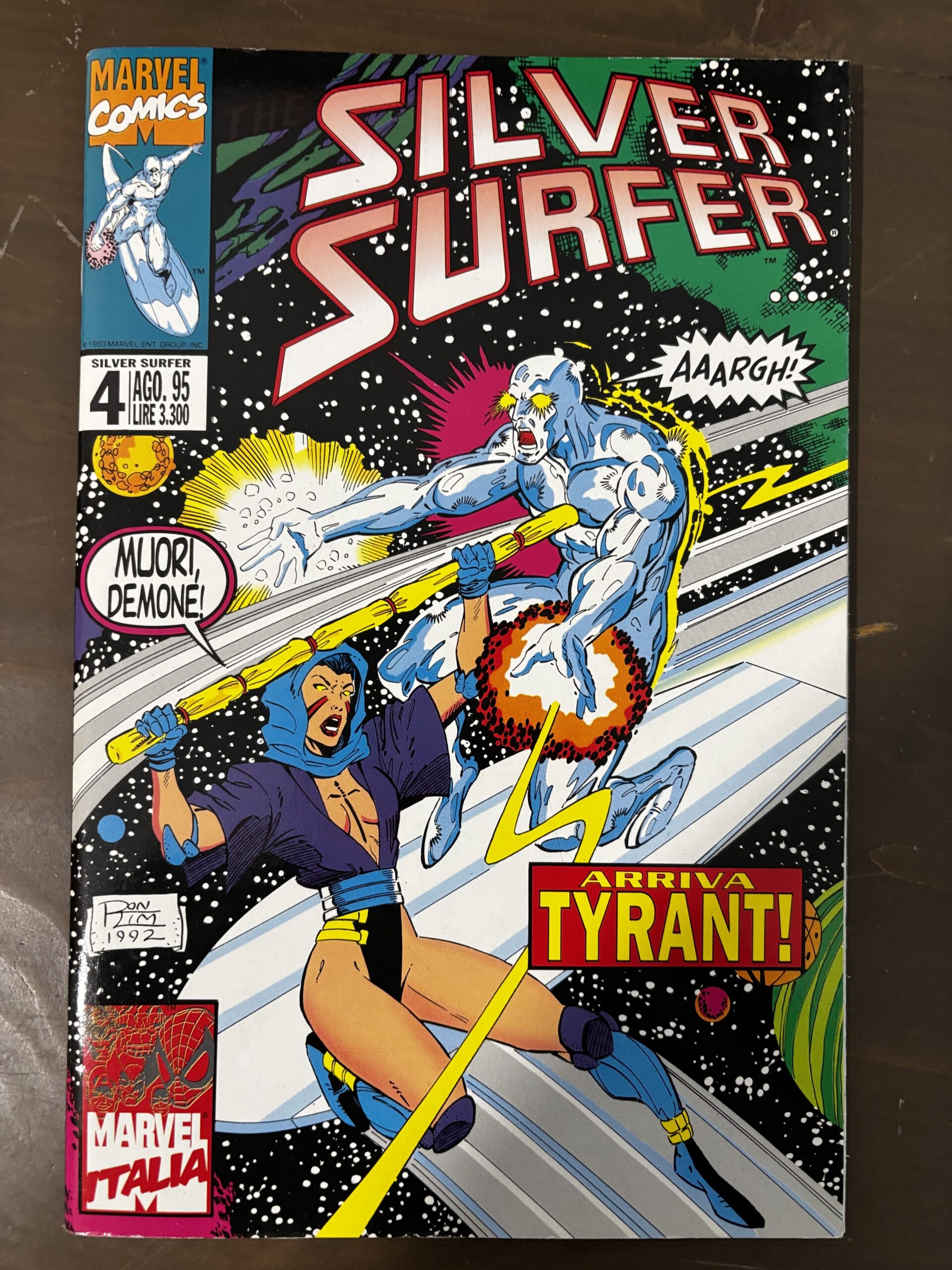 SILVER SURFER n. 4 MARVEL ITALIA