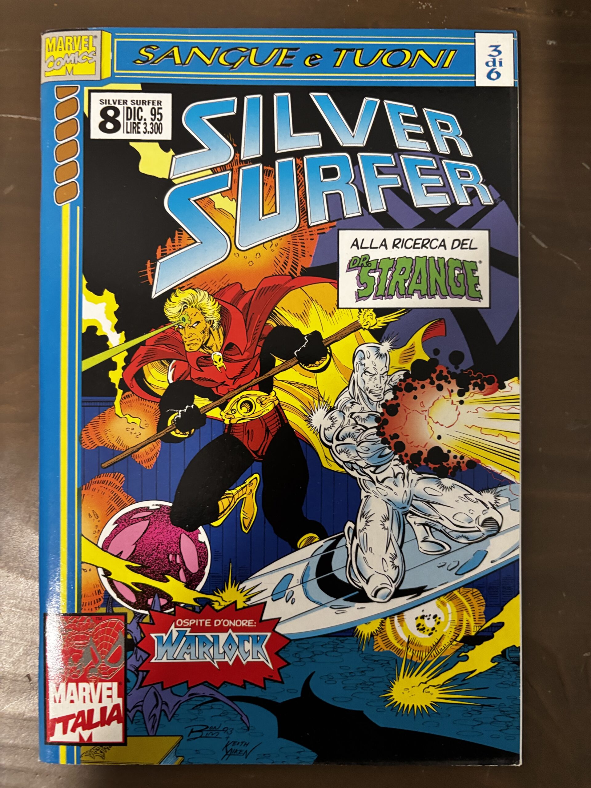 SILVER SURFER n. 8 MARVEL ITALIA