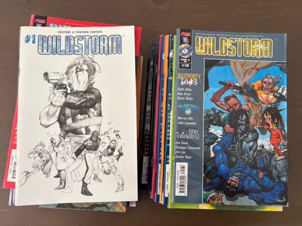 WILDSTORM COMPLETA da 1 a 35 MAGIC PRESS con variant 1 MARZO 2000 - LUGLIO 2006