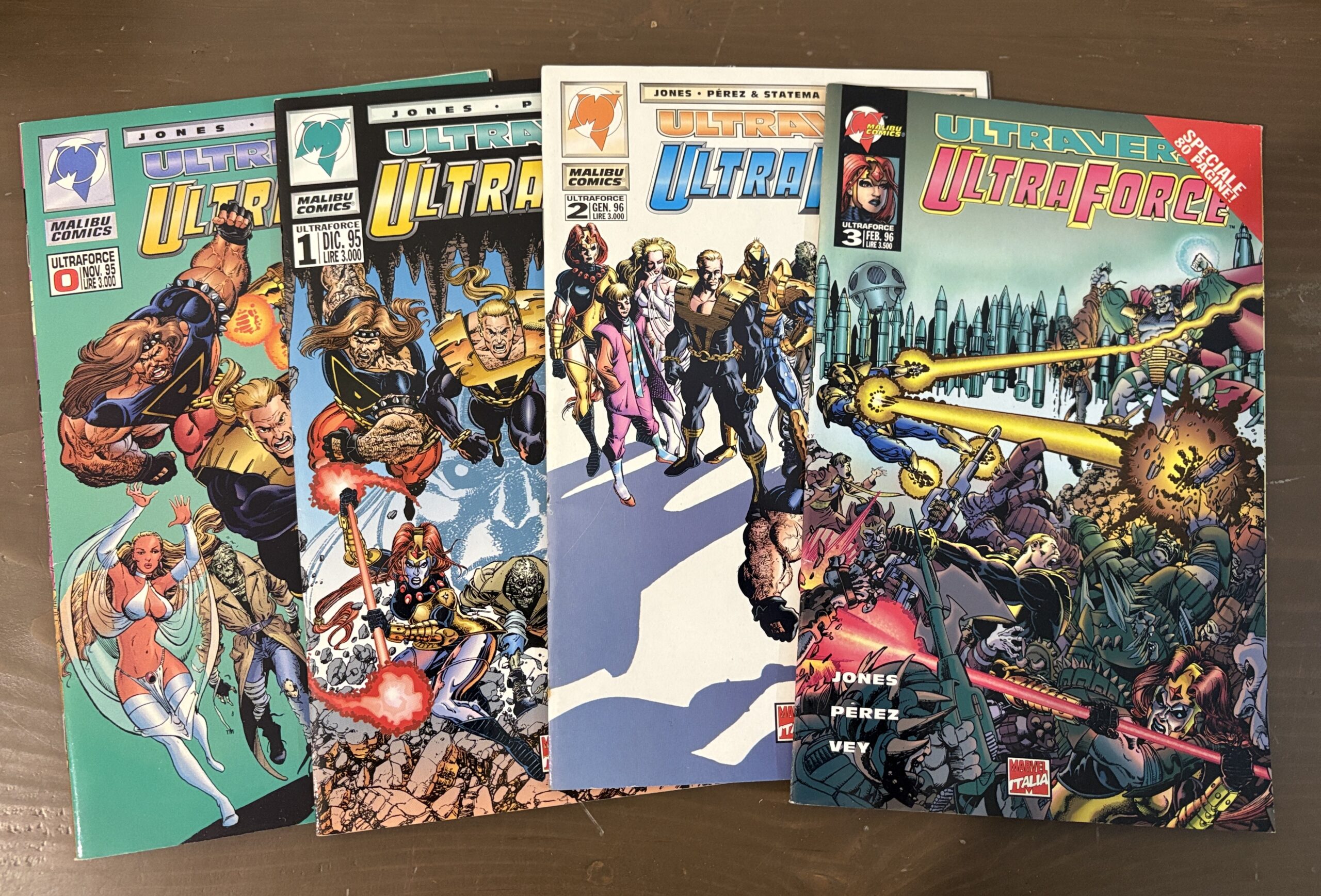 ULTRAFORCE n. 0, 1 -2 -3 - Marvel Italia