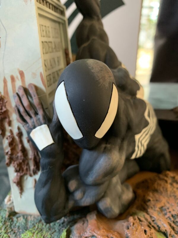 The Amazing Spider-man "Kraven's Last Hunt" Statua diorama di Pablo Viggiano - Marvel Dynamic Forces - immagine 11