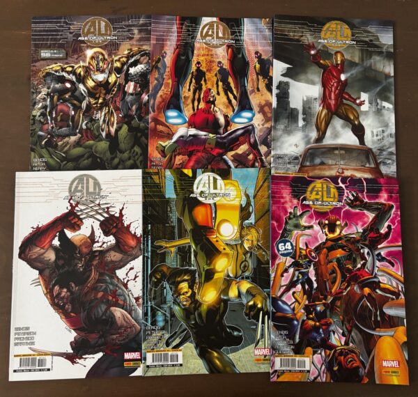 Age of Ultron n. 1 a 6 SERIE COMPLETA  Marvel PANINI 2013