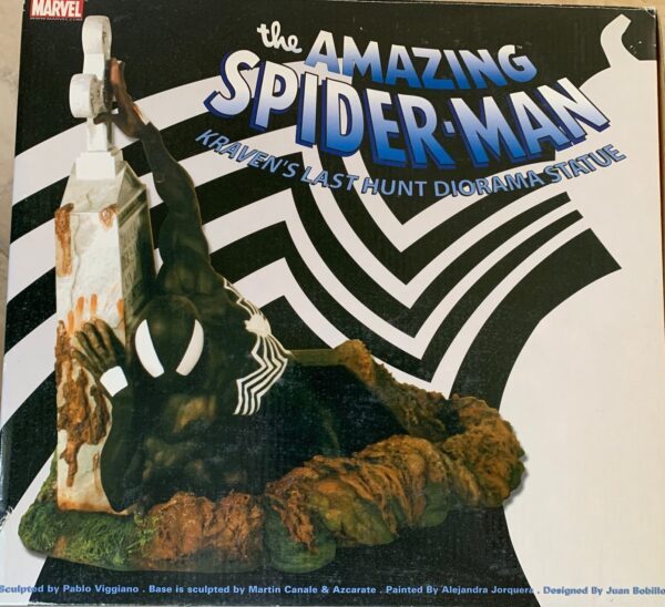 The Amazing Spider-man "Kraven's Last Hunt" Statua diorama di Pablo Viggiano - Marvel Dynamic Forces - immagine 4