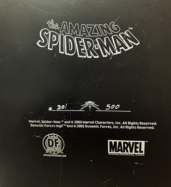 The Amazing Spider-man "Kraven's Last Hunt" Statua diorama di Pablo Viggiano - Marvel Dynamic Forces - immagine 3