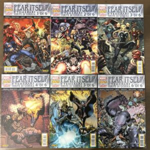 Fear ITSELF I temerari Ferite di Guerra da n. 1 a 6 - Marvel PANINI