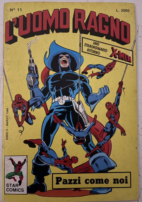 Uomo Ragno n. 11 STAR COMICS originale senza bollino