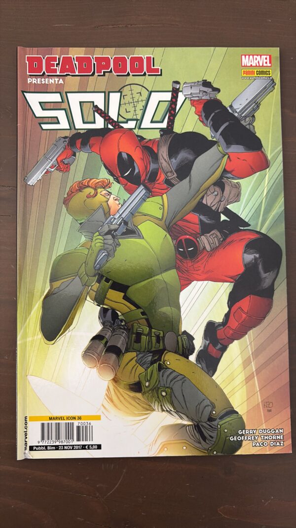 Deadpool presenta Solo - Marvel Icon n.34 - Panini 2017