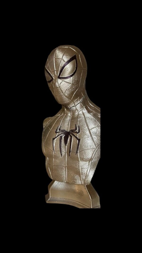 Spider-Man – Busto - The Golden Web cm. 25 - immagine 3