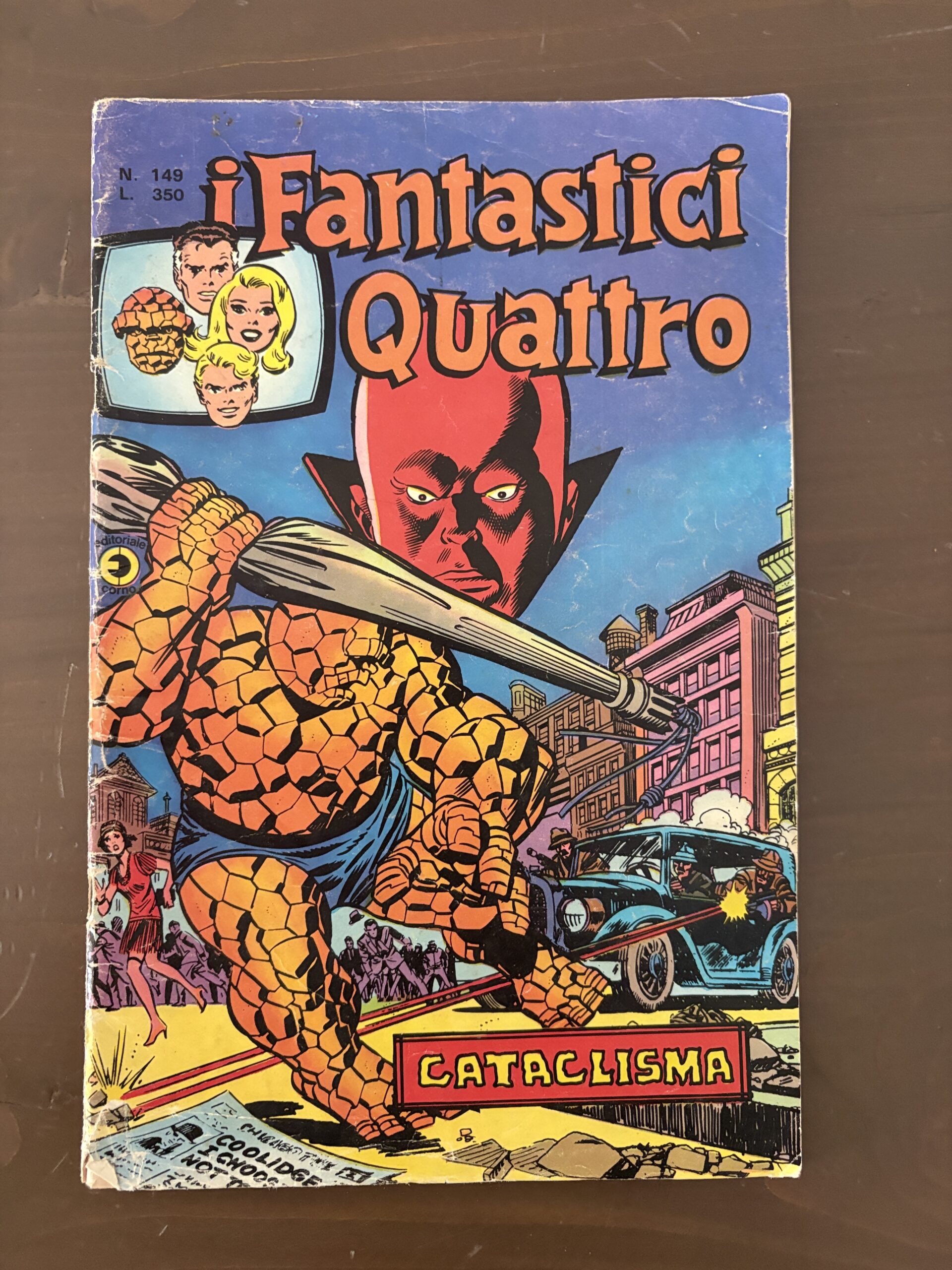 I Fantastici Quattro ed. Corno n. 149