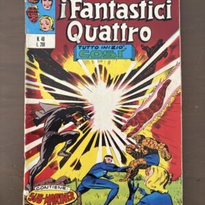 I Fantastici Quattro ed. Corno n. 49